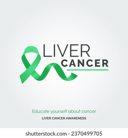 Conquer Liver Cancer. Vector Background Posters