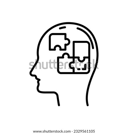 Conscious Mind icon in vector. Illustration
