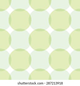 Consecutive circles background. Seamless pattern. Vector.