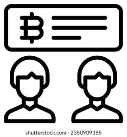 Icono del mecanismo de consenso para uiux, infografía, etc
