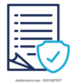 Consent Icon Element For Design