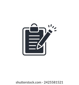 icono de consentimiento. vector.Trazo editable.signo de estilo lineal para el uso de diseño web,logo.Ilustración de símbolo.