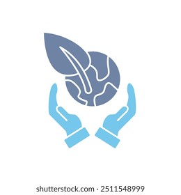 conservation concept line icon. Simple element illustration. conservation concept outline symbol design.