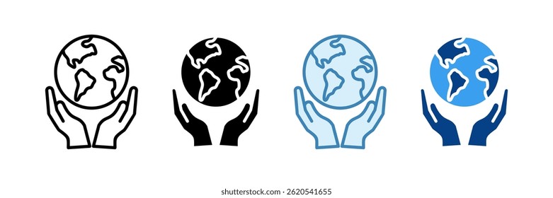 Conservation Icon Set Multiple Style Collection