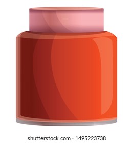 Conservation jam icon. Cartoon of conservation jam vector icon for web design isolated on white background