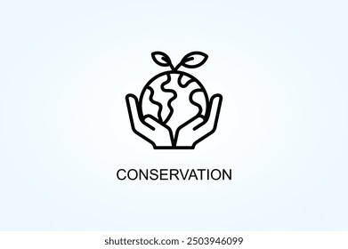 Conservation Vector Or Logo Sign Symbol Illustration