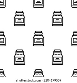 conserve icon pattern. Seamless conserve pattern on white background.