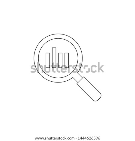 Consider a diagram colored icon. Element of programming for mobile concept and web apps icon. Outline, thin line icon for website design and development, app development