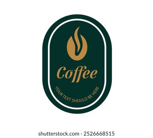 Consider a logo design featuring a sleek coffee cup with steam rising in the shape of a heart, using warm browns and creamy whites to evoke a cozy feel. The cup could have a minimalist outline, while 