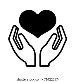Consideration , help , kindness icon