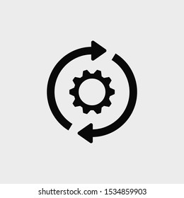 Consistency concept icon. New trendy Consistency vector illustration symbol.