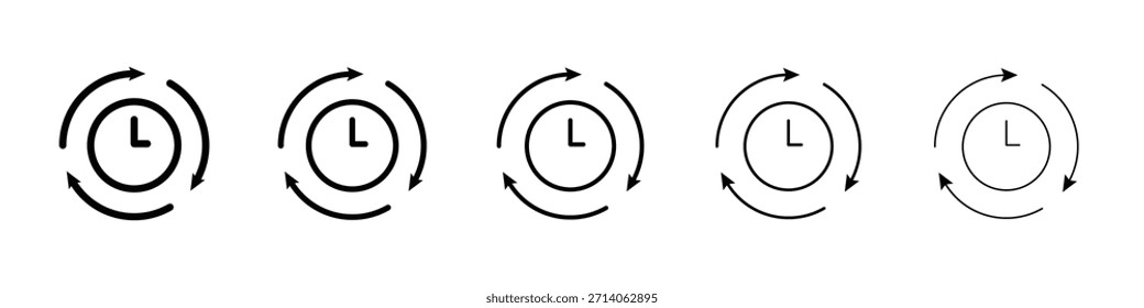 Konsistenz-Icon-Design, Logo, App, UI. Vektorgrafik, EPS