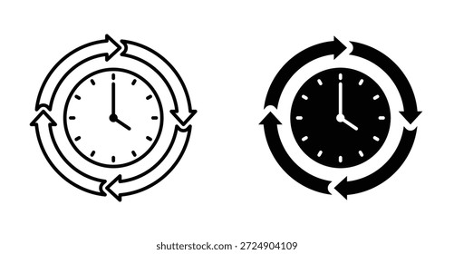 Diseño gráfico de icono de coherencia. Ilustraciones de icono de Vector