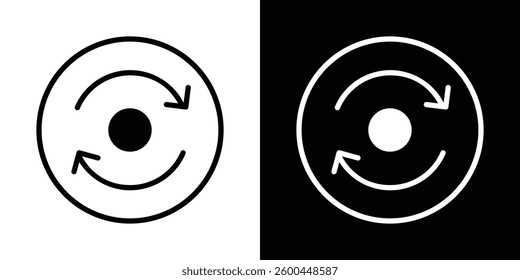 Consistency icons vectors set in solid style.