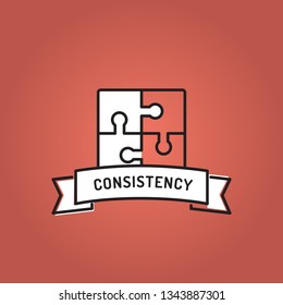 CONSISTENCY LINE ICON SET