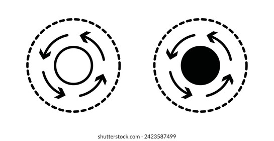 Colección o conjunto de iconos de contorno de coherencia. Coherencia Arte de línea vectorial Thin