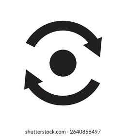 Consistency stroke vector icon simple element black style illustration