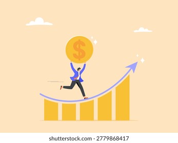 Consistent growth in investment returns or substantial income growth