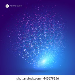 Consisting of colorful little, abstract background.