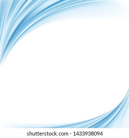 Consisting of streamlines blue abstract background material.It's vector art so it's easy to edit.
