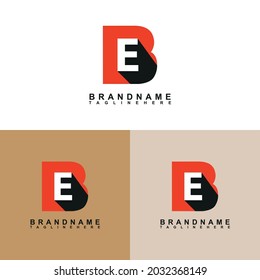 consists of letters B and E alphabet logo that combines 2 letters into one logo or symbol that is unique and original.