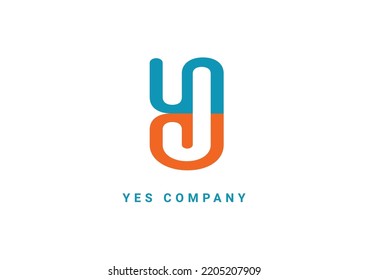 consists of the letters Y, E and S. with two clear letters (E and S) and one faint letter (Y), Nice logo creator for your Brand, Education, Business and company.