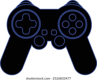 Dispositivo de juego de arcade de consola - Azul