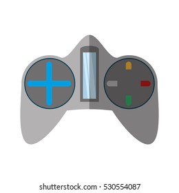 console control play game shadow vector illustration eps 10