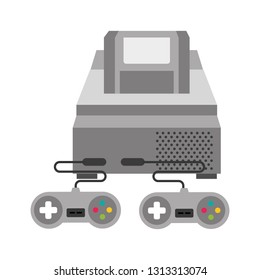 console and controls video game