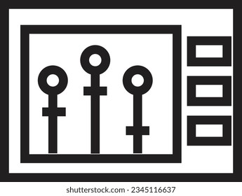 Console Design Dj Outline Icon