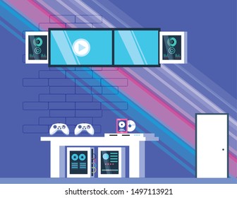 console and display games entertainment