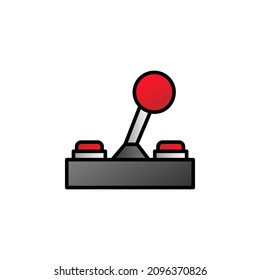 Console With Filled Line Icon Vector Illustration