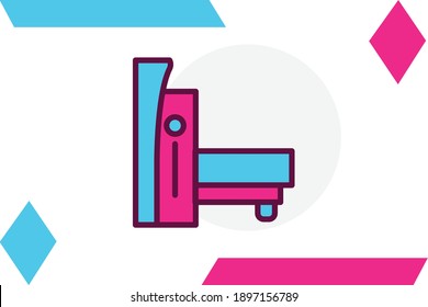  Console game icon filled line color .Game genres and attributes elements. 