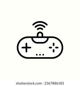 console game icon, isolated icon in light background, perfect for website, blog, logo, graphic design, social media, UI, mobile app