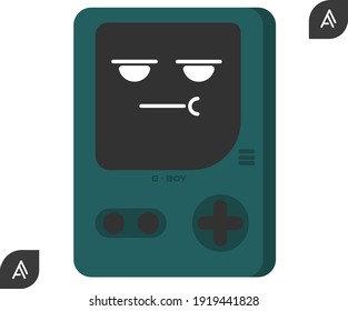Console game illustrasion vector icon