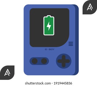 Console game illustrasion vector icon design