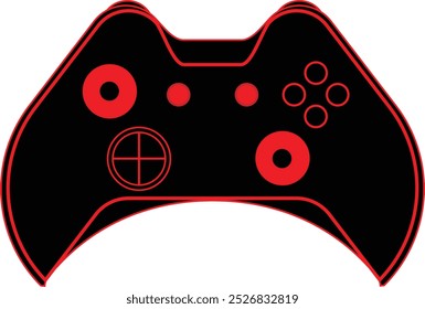 Console Game Joystick - Red