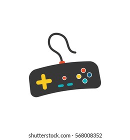 Console gamepad isolated icon vector illustration graphic design
