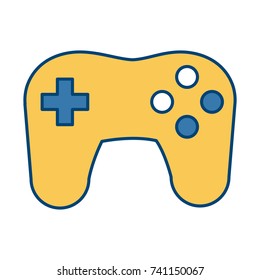 Console gamepad symbol