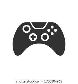 Console gaming vector icon on white background