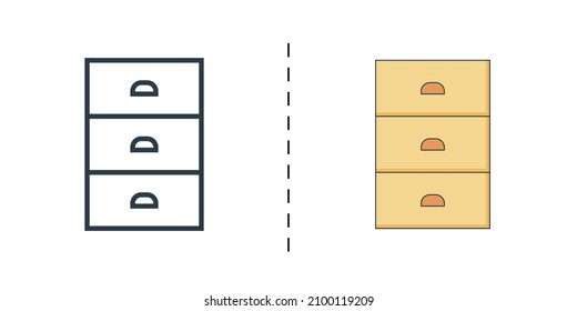 console icon, black and color, vector icon designed in filled, outline, line and stroke style can be used for web, mobile...