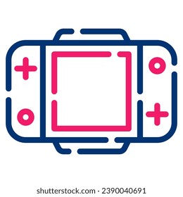 Console icon illustration, for web, app, infographic, etc