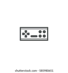 console icon. sign design