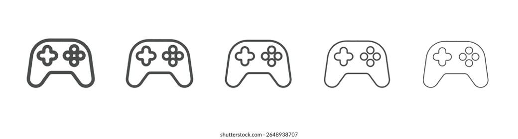 ícone do console sinal de vetor isolado simples