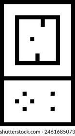 console icon. Thin linear style design isolated on white background