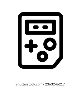 console icon. vector icon for your website, mobile, presentation, and logo design.