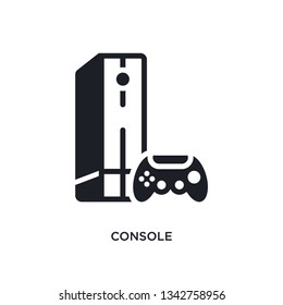 console isolated icon. simple element illustration from electronic devices concept icons. 