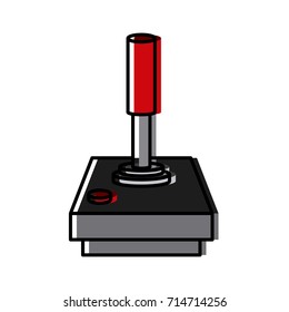 Console joystick videogame