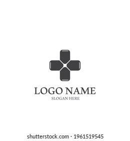 console playstation icon vector illustration template design
