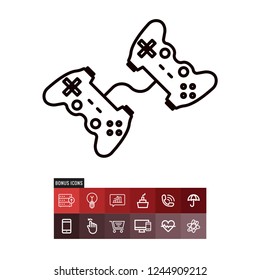 Console vector icon